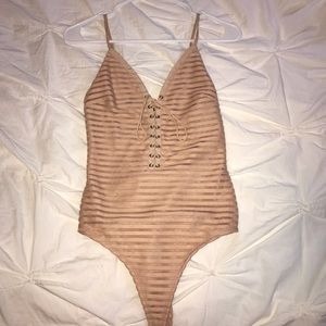 Tan / Nude Bodysuit